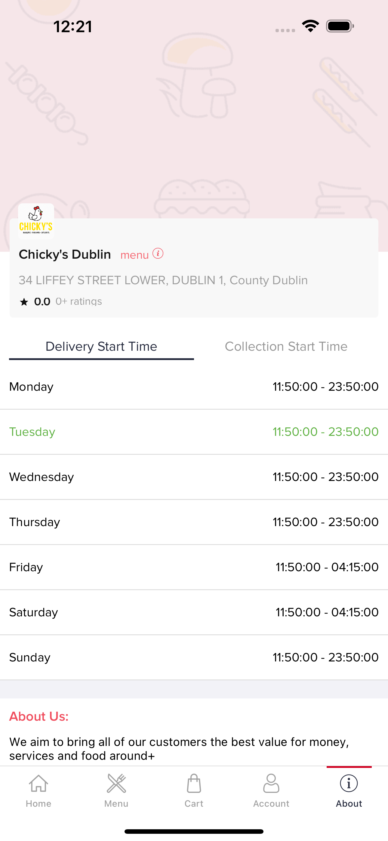 Chickys Dublin screenshot 3