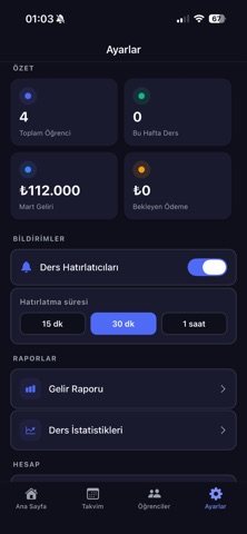 Öğrenci Takip Sistemi 10