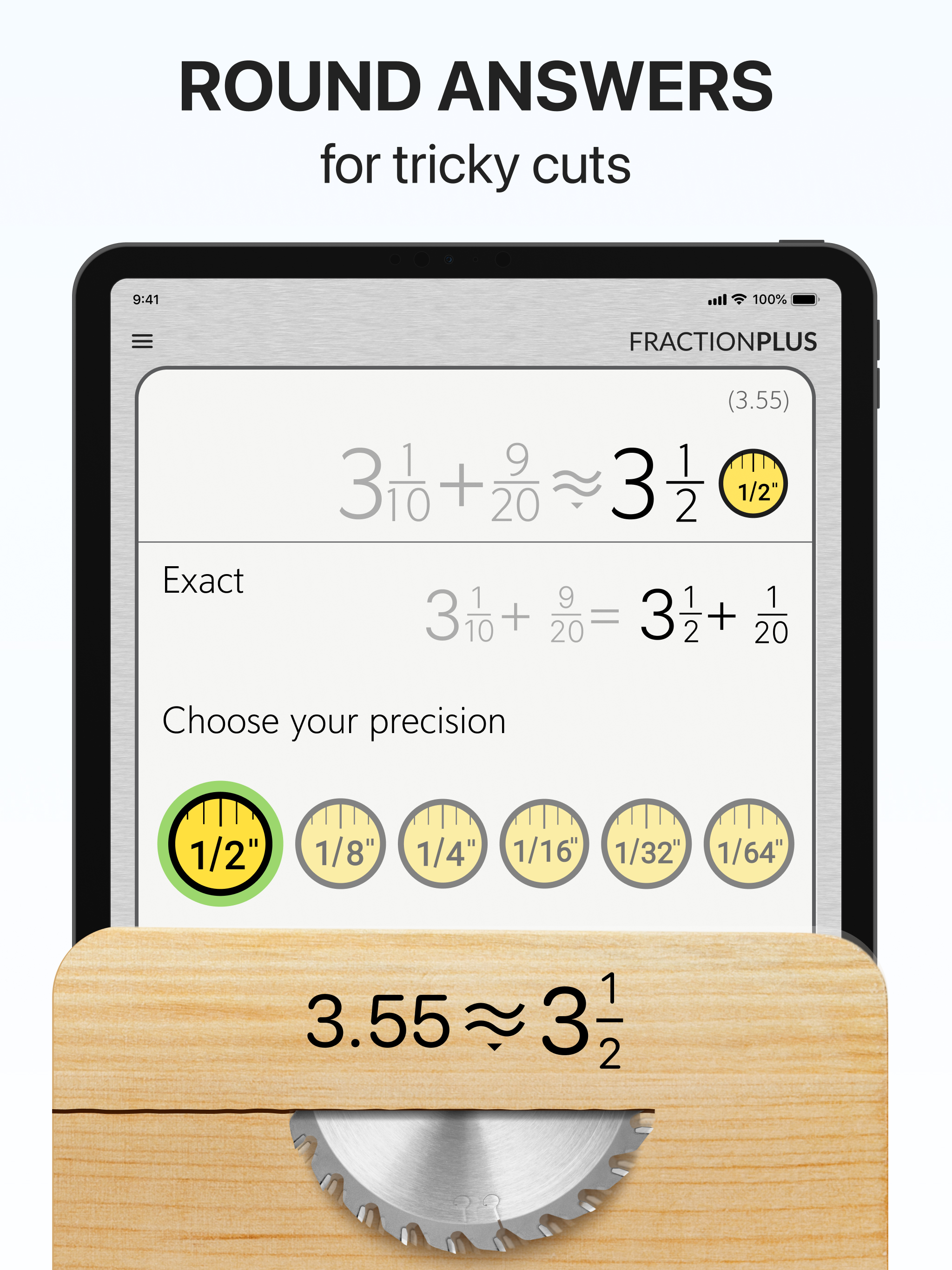 Fraction Calculator Plus #1