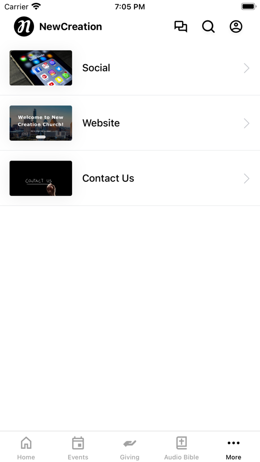 #3. New Creation ATX (iOS) Podle: New Creation Church ATX