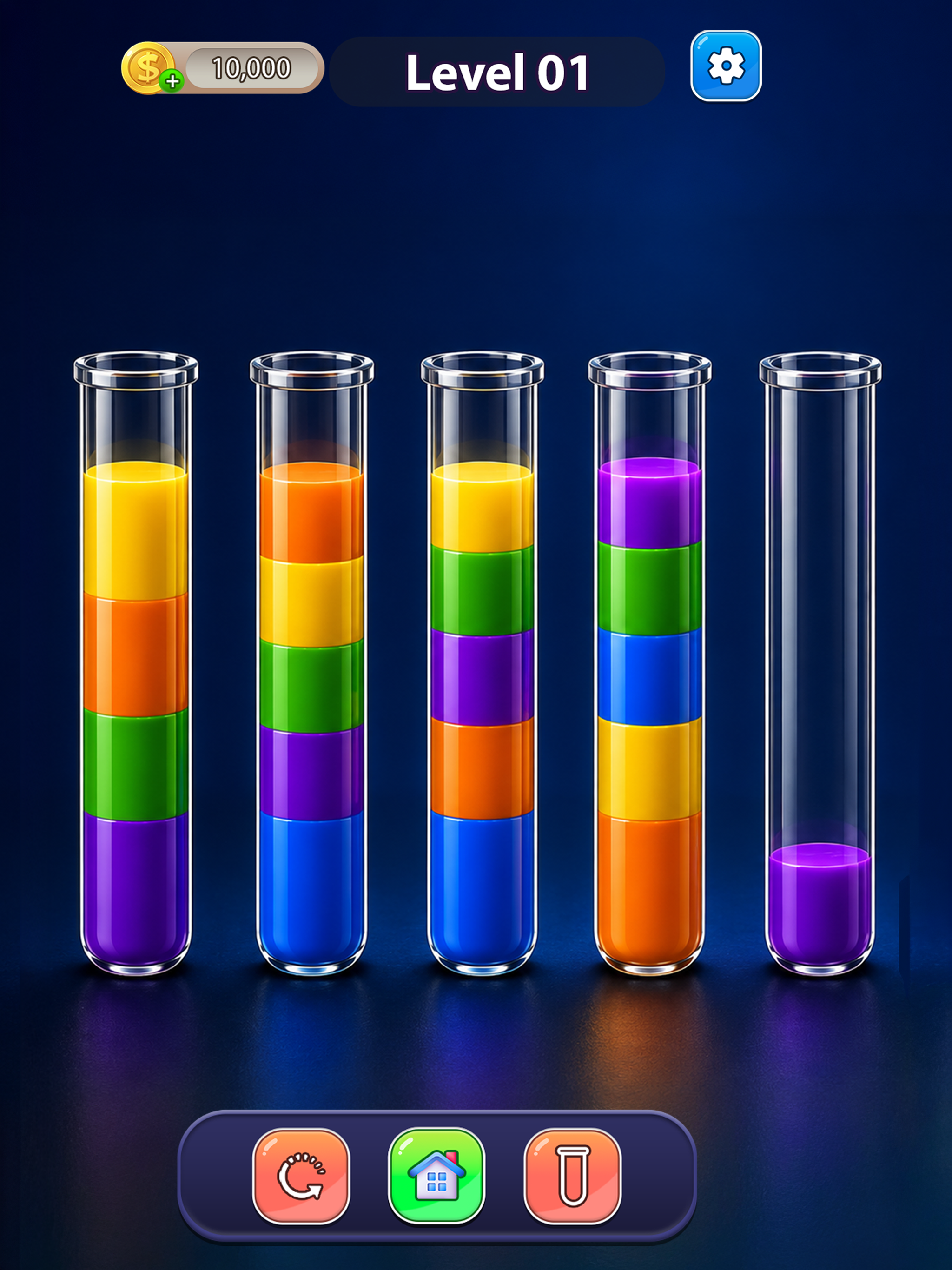 Water Color Sorter Bottle Game screenshot 15