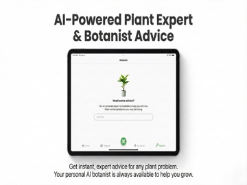 PlantDoc AI iPad screenshot