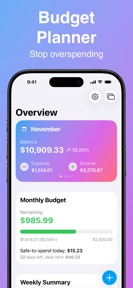 MoneyTime: Budget Planner App screenshot