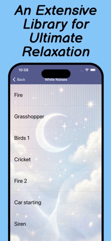 White Noise & Sounds to Sleep iPhone screenshot