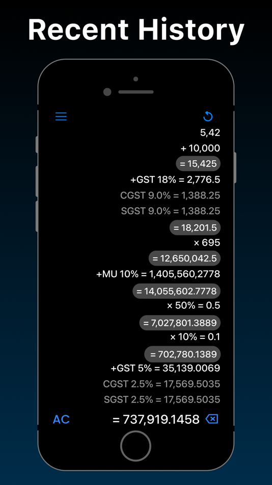 #6. GST Calculator - GST Search (iOS) 게시자: Liger Infotech