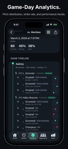 PitchTAC iPhone screenshot