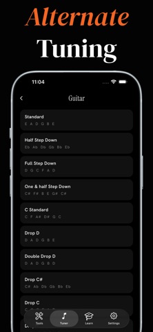 Guitar Tuner : TuneIt Screenshot 2 of 7