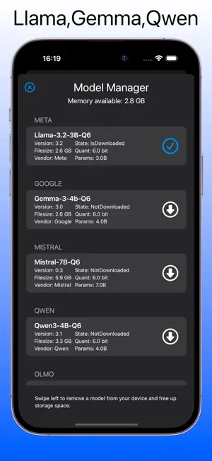 Offline, Secure LLM Chatbot AI screenshot 2