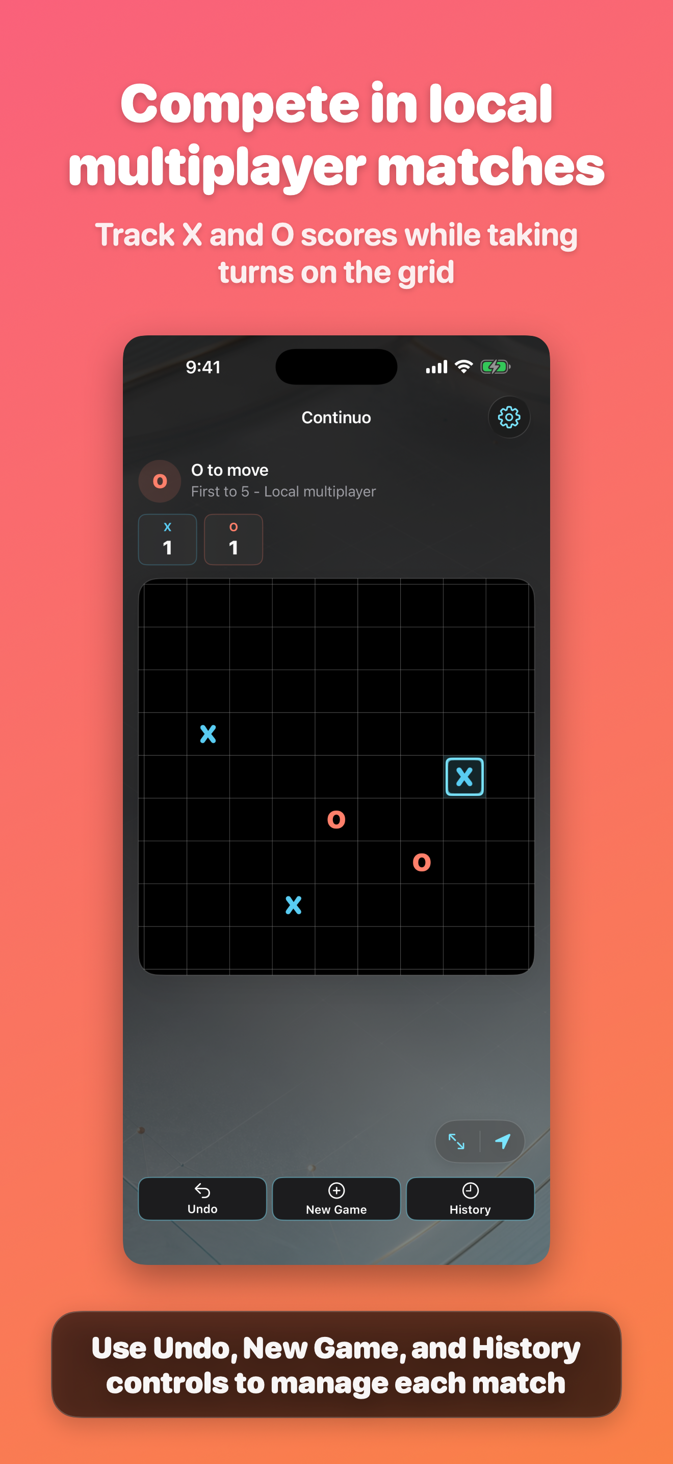 Continuo TicTacToe screenshot 5