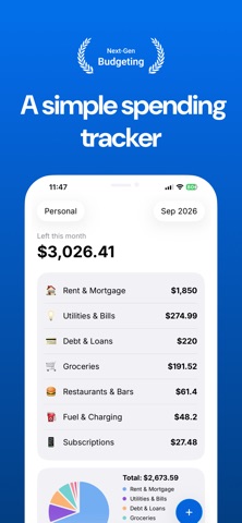 Budget app - GoodMoney screenshot 1