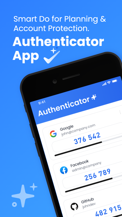 Authenticator App． iPhone screenshot 1 - Productivity app