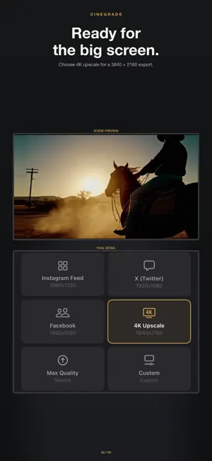 CineGrade - Film Looks screenshot 2