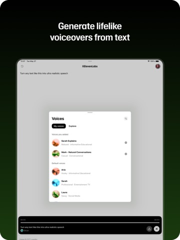 App screenshot