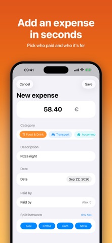 Split Expenses: Share Costs Screenshot 3 of 4