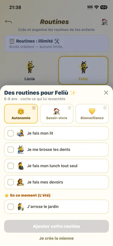 BeeProud - Routine pour enfant screenshot 10 of 10