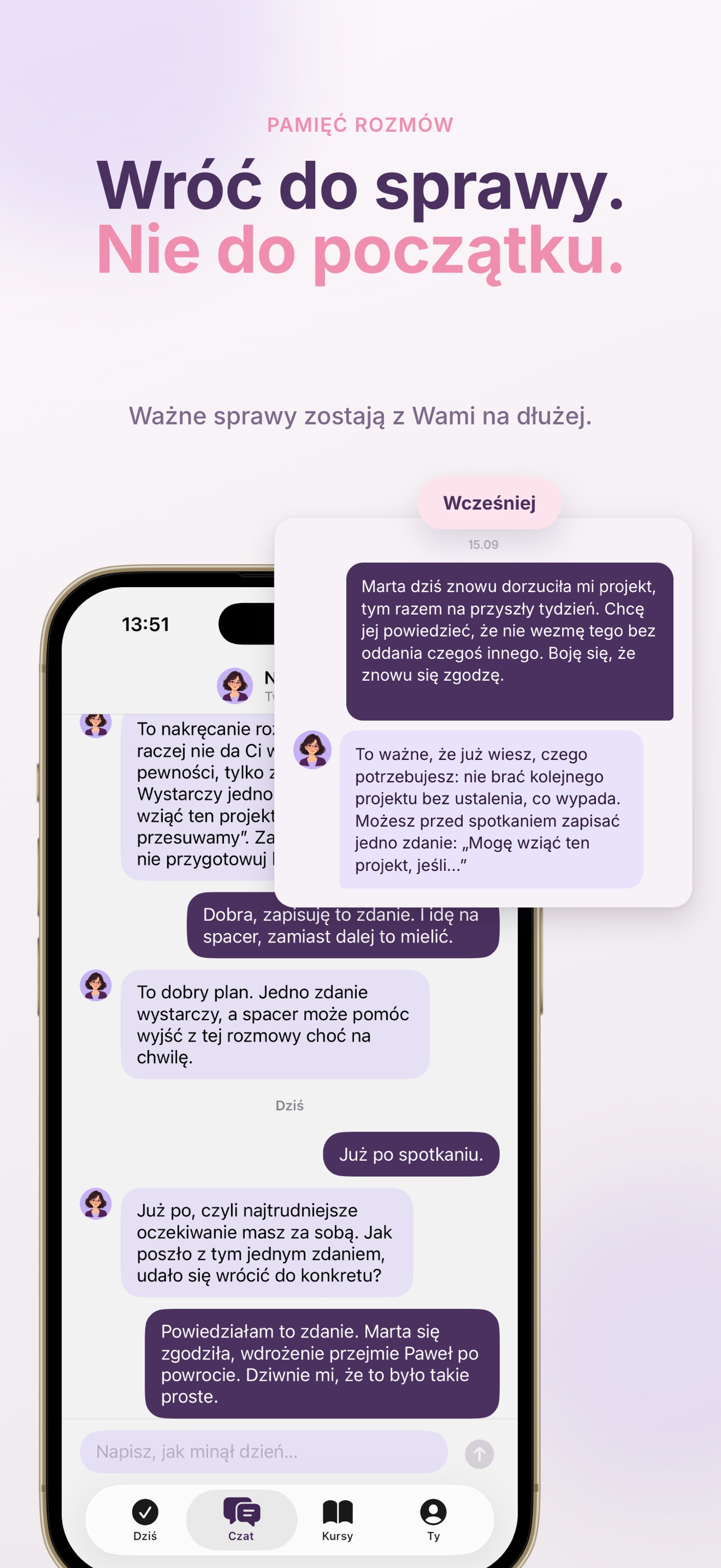 Screenshot 2 of Nel: Dziennik emocji i czat AI