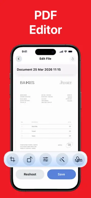 PDF Scanner and Editor +. screenshot 2