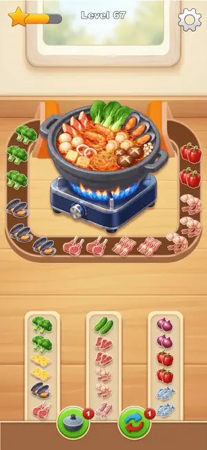Sizzling Hotpot Go Food Match screenshot 1