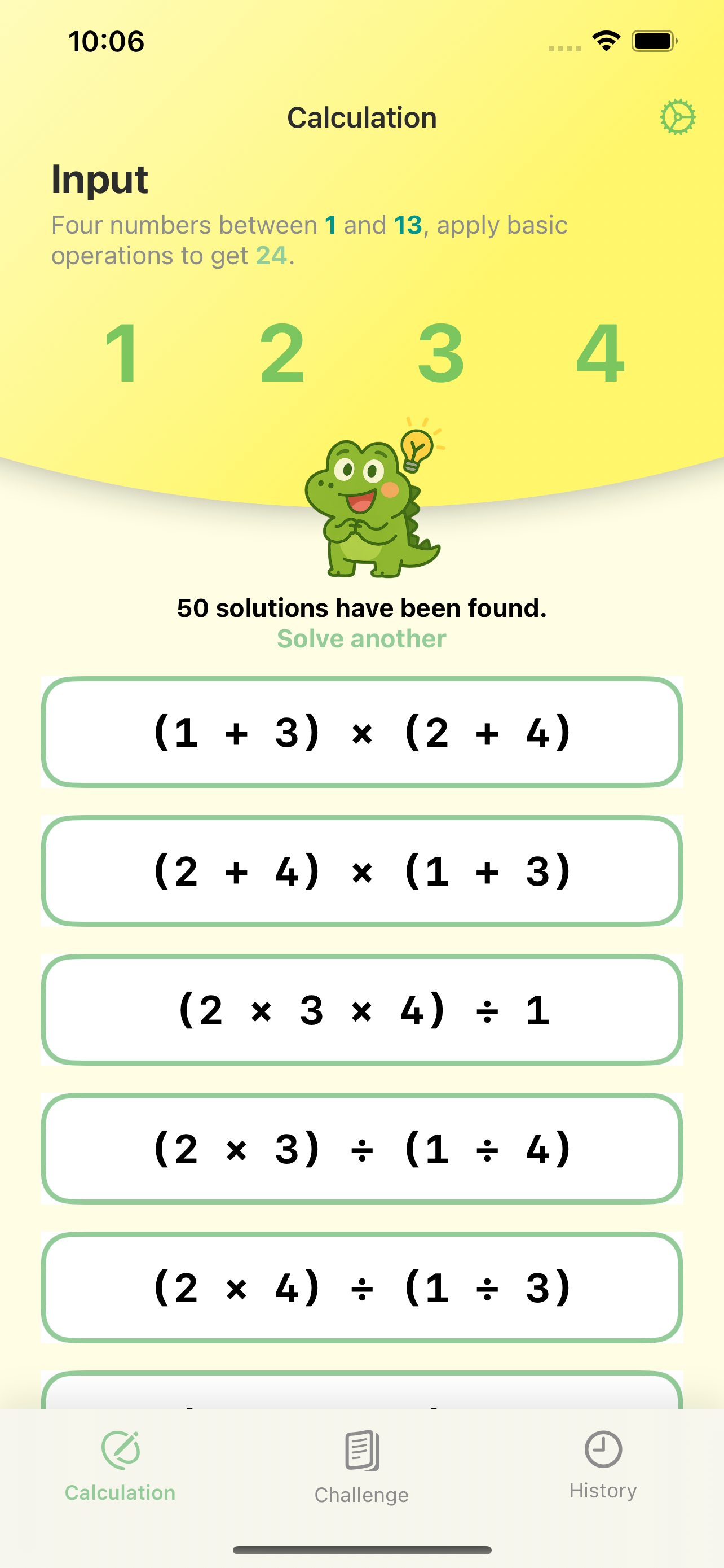 Croc 24 - Math Game