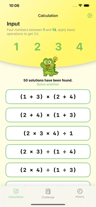 Croc 24 - Math Game Screenshot 3 of 8
