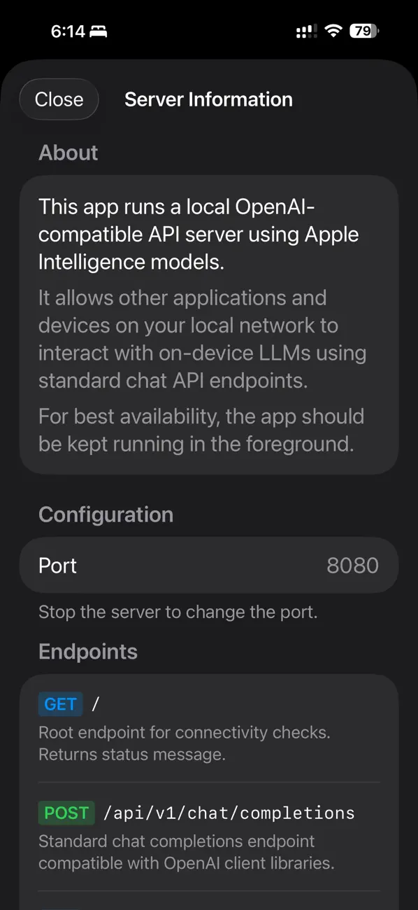 #4. Local LLM Server Pro (iOS) Με: Kevin Tang