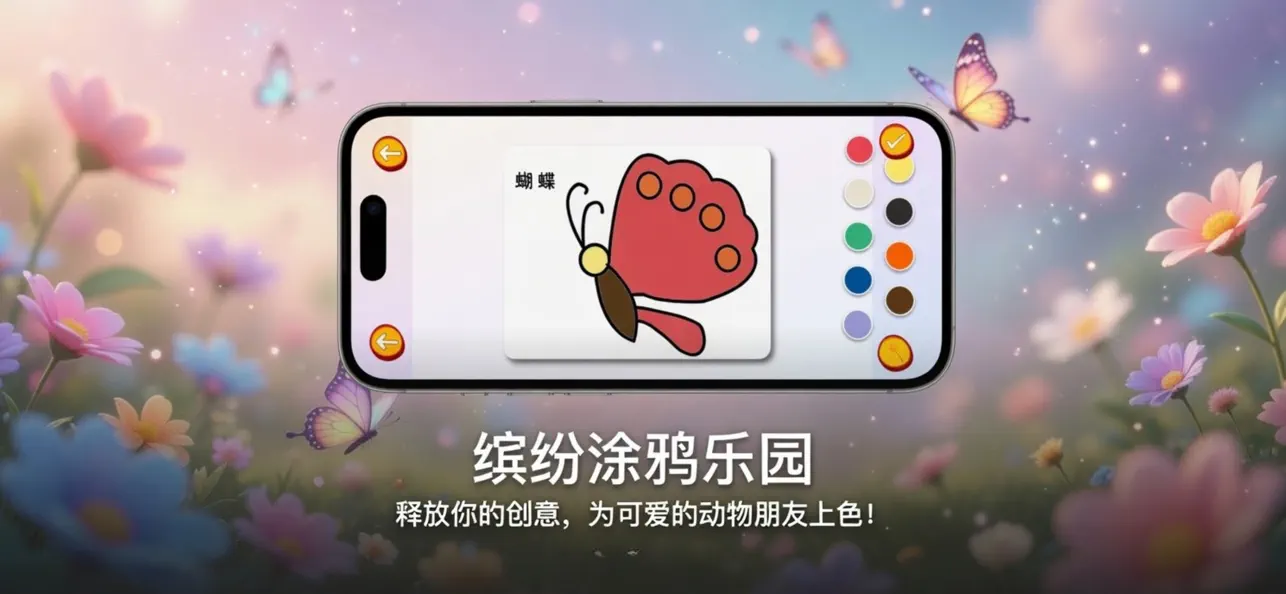 Screenshot #2 pour 小小爱画画板-AI魔法绘画