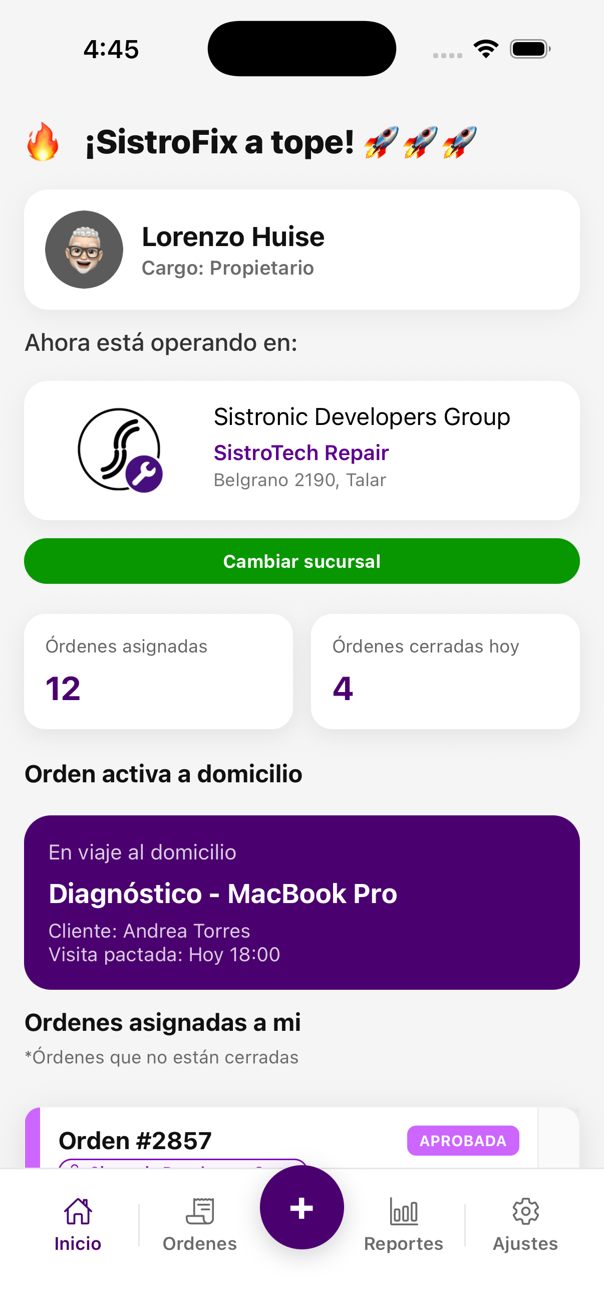 SistroFix screenshot 2