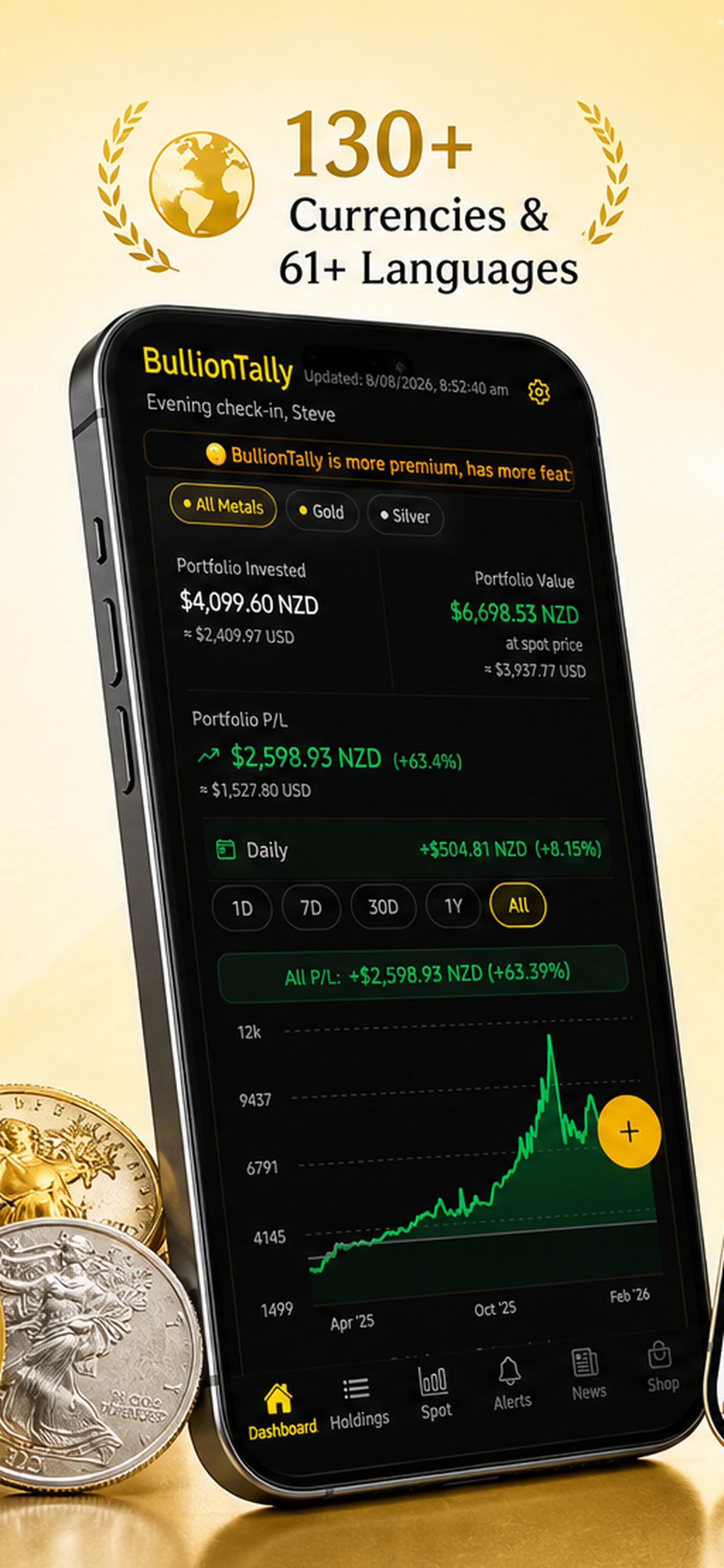 BullionTally screenshot 3