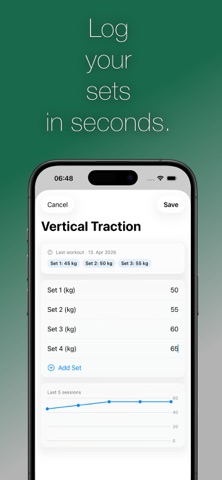 MyIronLog screenshot