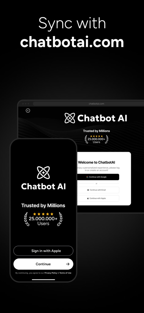 Chatbot AI Assistant - Genie - Sincronización Multiplataforma Perfecta
