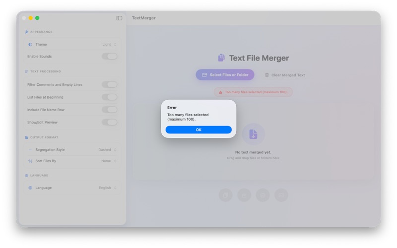 App screenshot