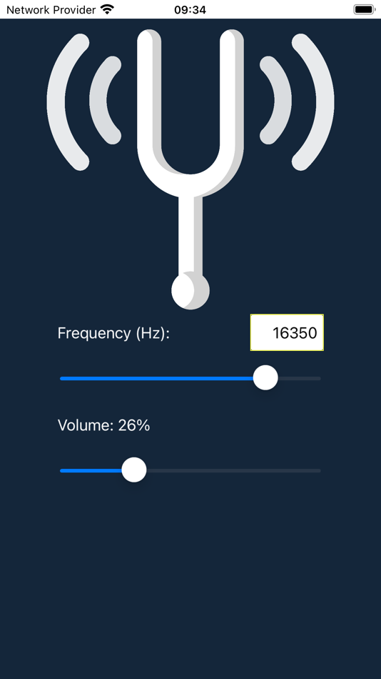 #9. Tuning Fork Pro 20 - 20000Hz (iOS) 由: Krzysztof Gwiazda