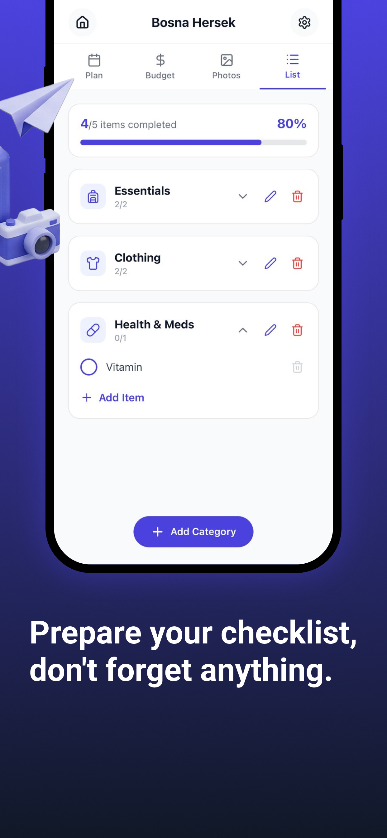 Triply: Planeje sua viagem
