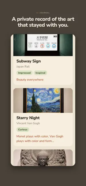 Waylet: Museum & Art Journal screenshot 2