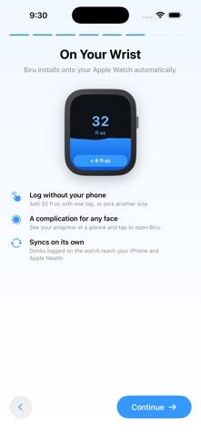 Biru: Water Intake Tracker Screenshot 6 of 8