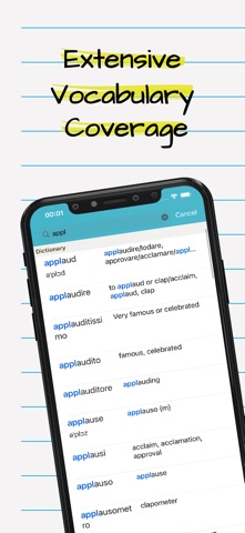 Italian English Dictionary ++ iPhone screenshot