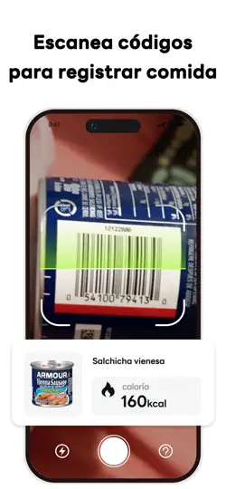Captura de pantalla de Contador De Calorías–FoodPilot en iPhone 5