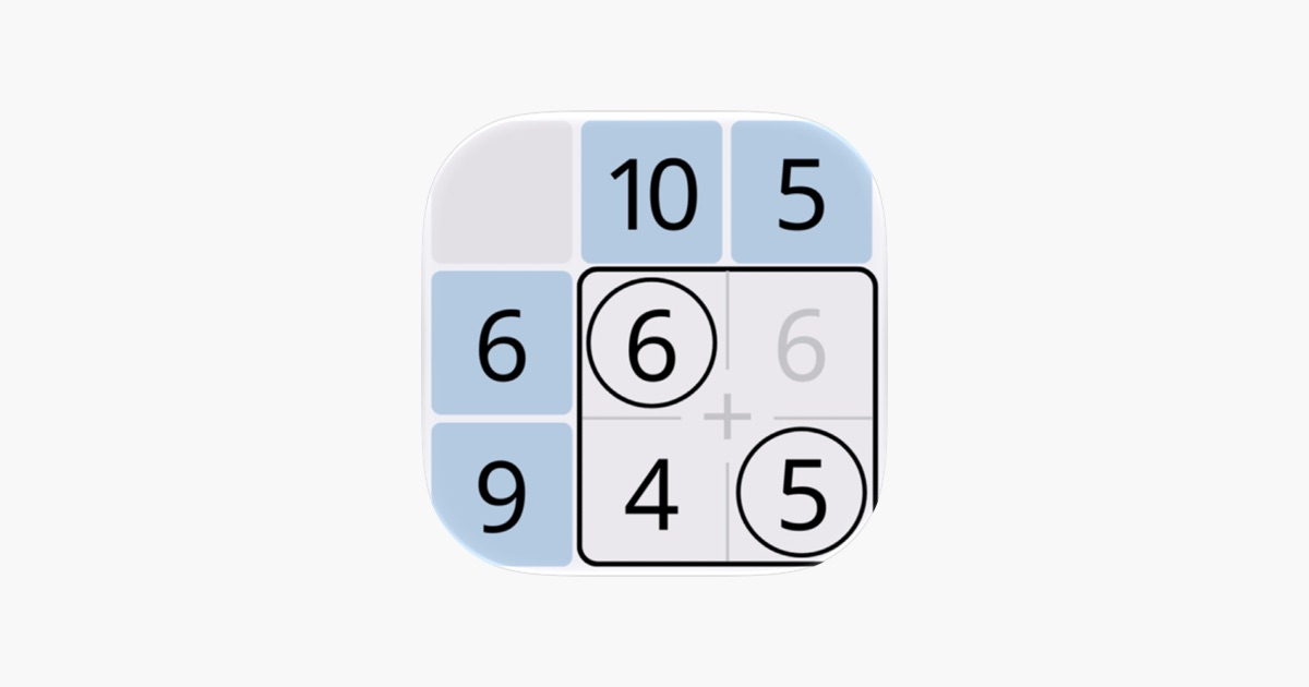 ‎Number Sum Puzzle - Math Game App - App Store