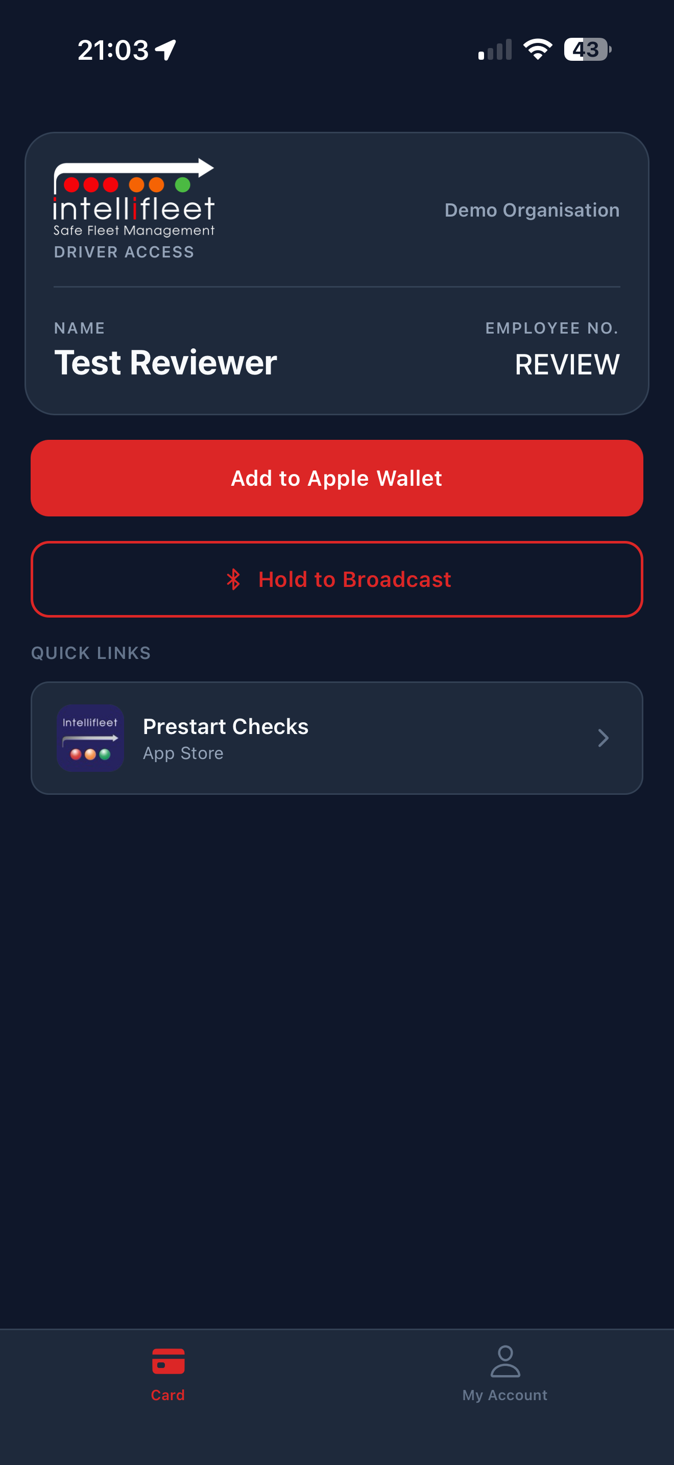 Intellifleet Access screenshot 4