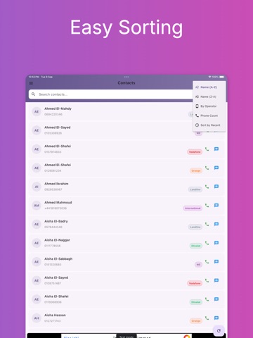 Zero Kam - Telecom Utility iPad screenshot