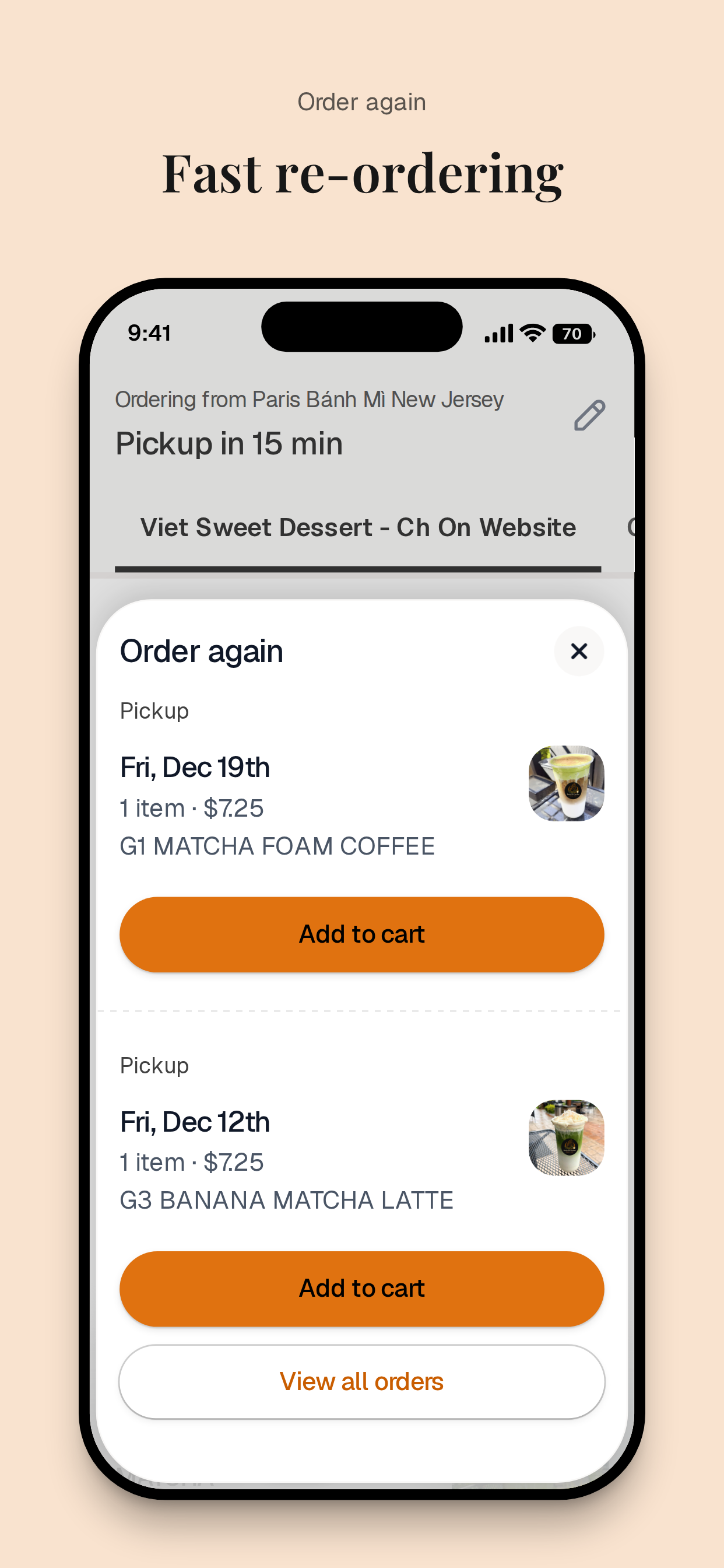 Paris Bánh Mì New Jersey screenshot 4