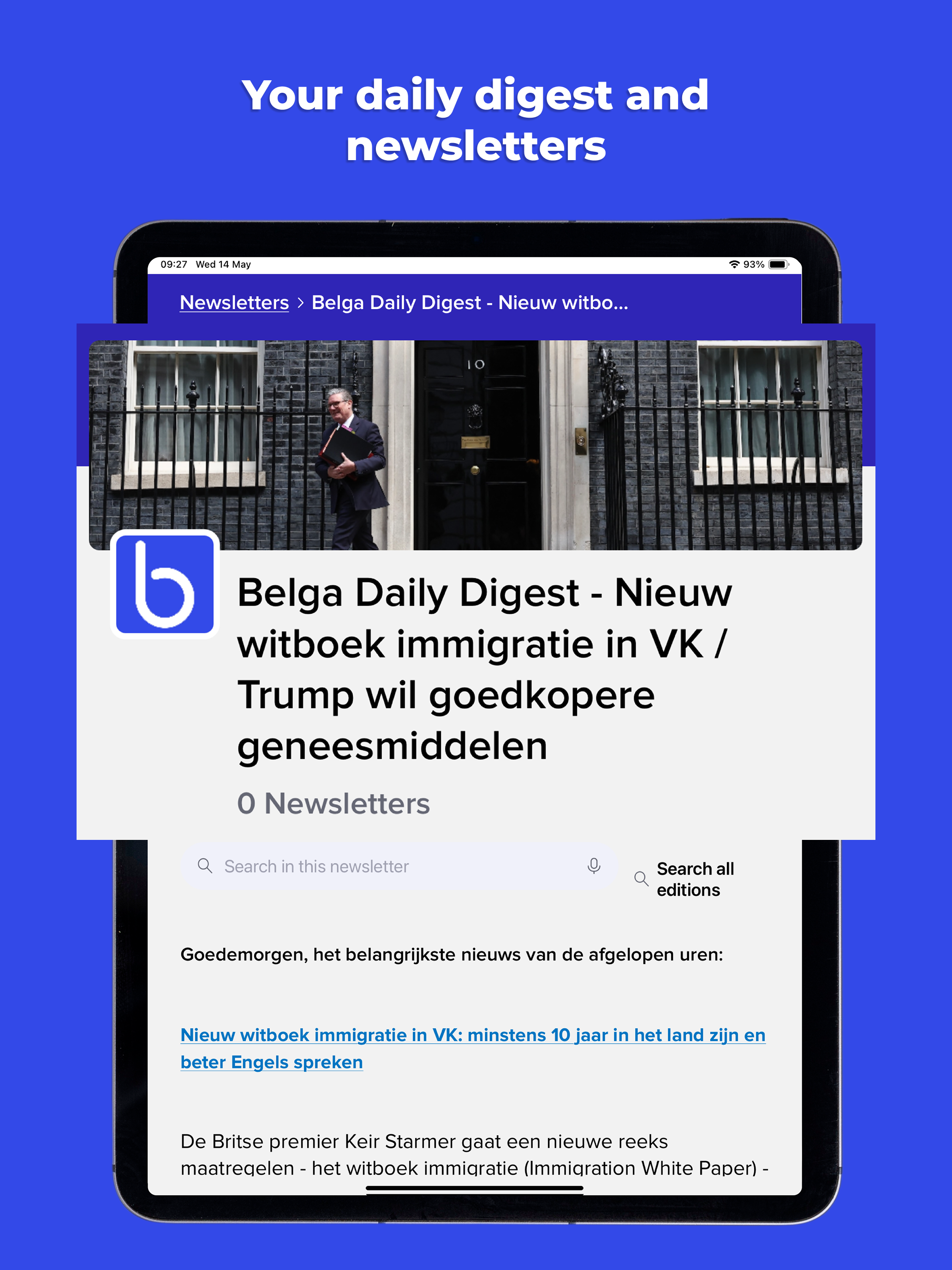 Belgapress screenshot 5