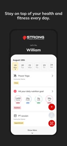 Strong Fitness Training screenshot