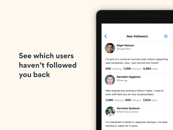 SocialDog - Social Media Tool iPad screenshot 3 - Social Networking app