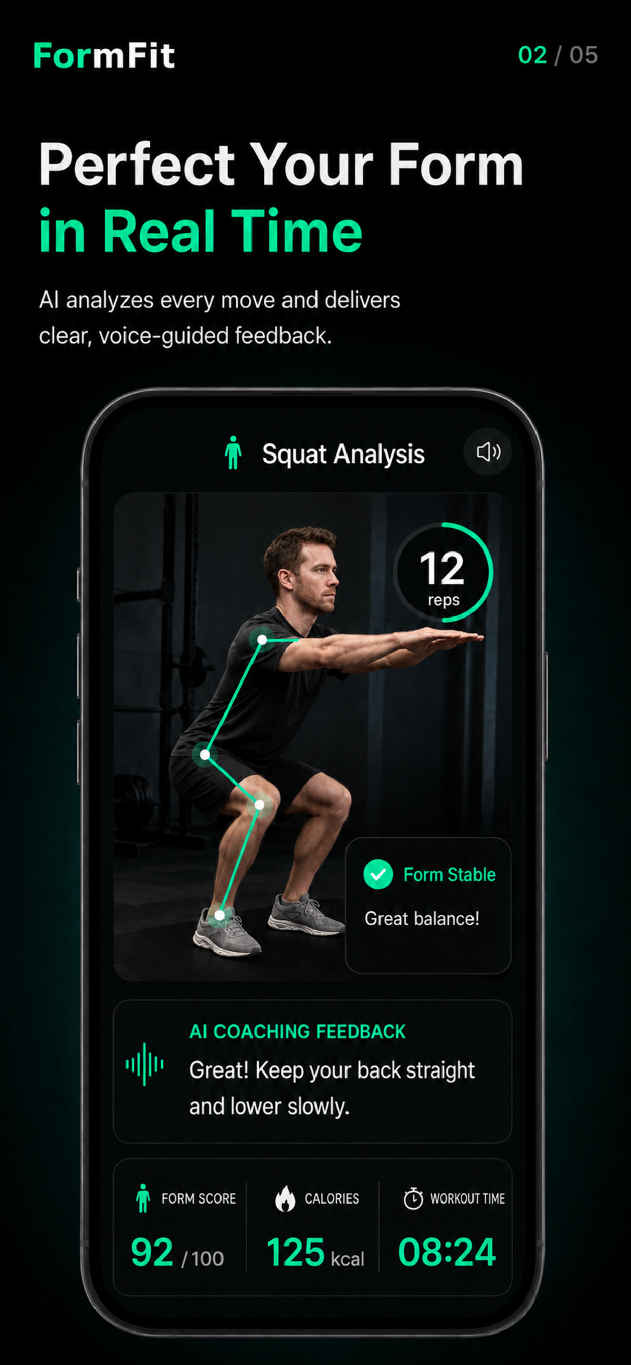 FormFit - AI Fitness Coach screenshot 4