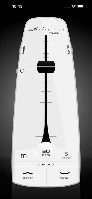 Metronome touch screenshot 3 of 10