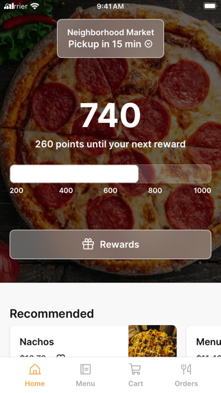 Neighborhood Market To Go iPhone screenshot 1 - Food & Drink app