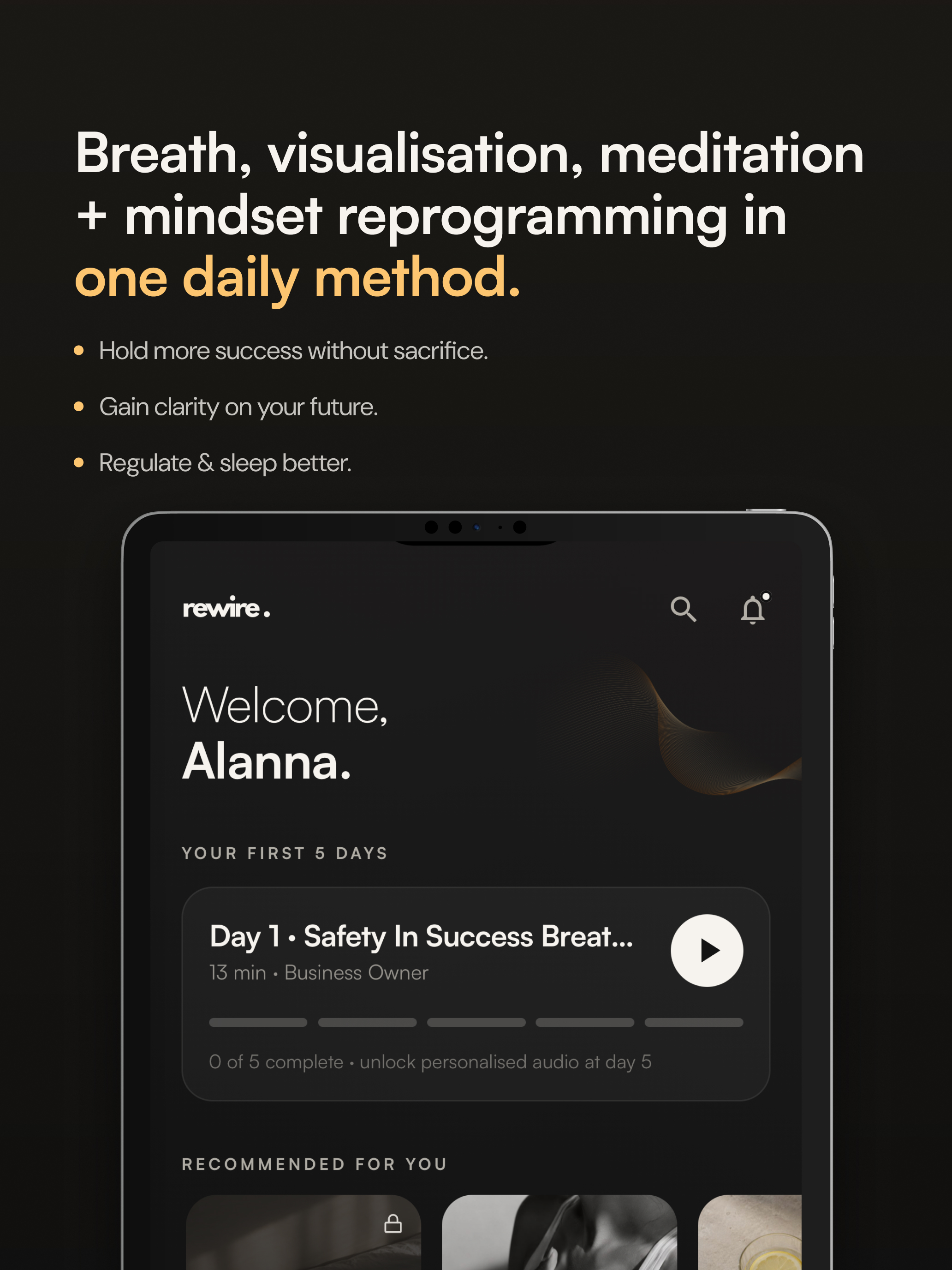 Rewire - Breath & Manifest screenshot 11
