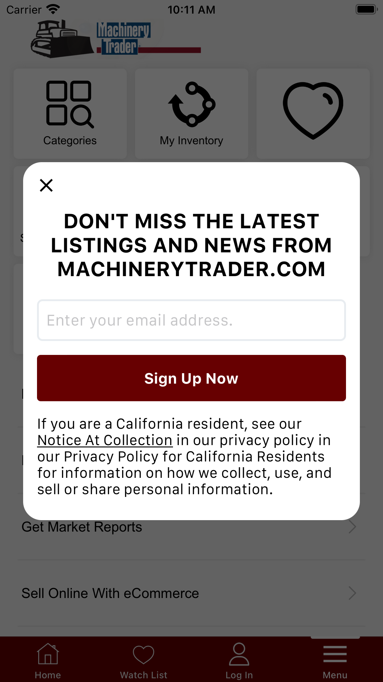 MachineryTrader: Buy Equipment