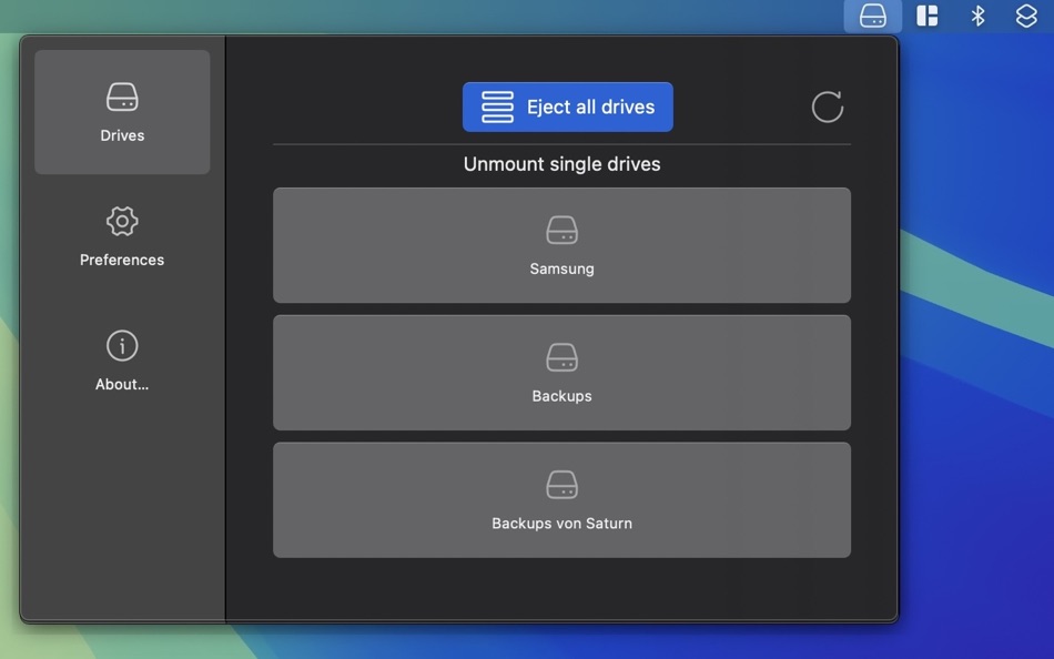 #1. EjectNow! (macOS) Podle: Daniel Fredrich